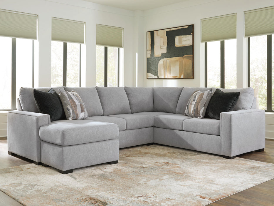 Lakepoint Nickel Lakepoint 2-Piece Sectional with Chaise