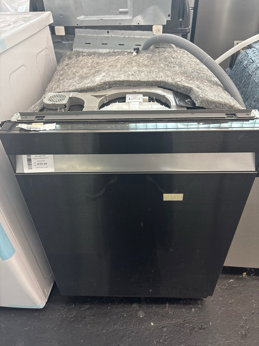 Samsung - 24" AutoRelease Dry Smart Built-In Stainless Steel Tub Dishwasher with 3rd Rack, Linear Wash, 39dBA - Black stainless steel - use_like_new