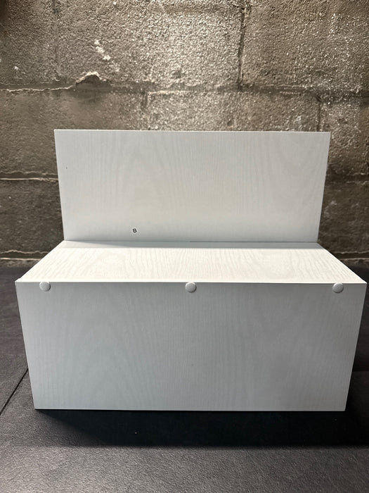 Better Homes & Gardens Quad Shelf Insert for Cube Organizers, White Texture - new