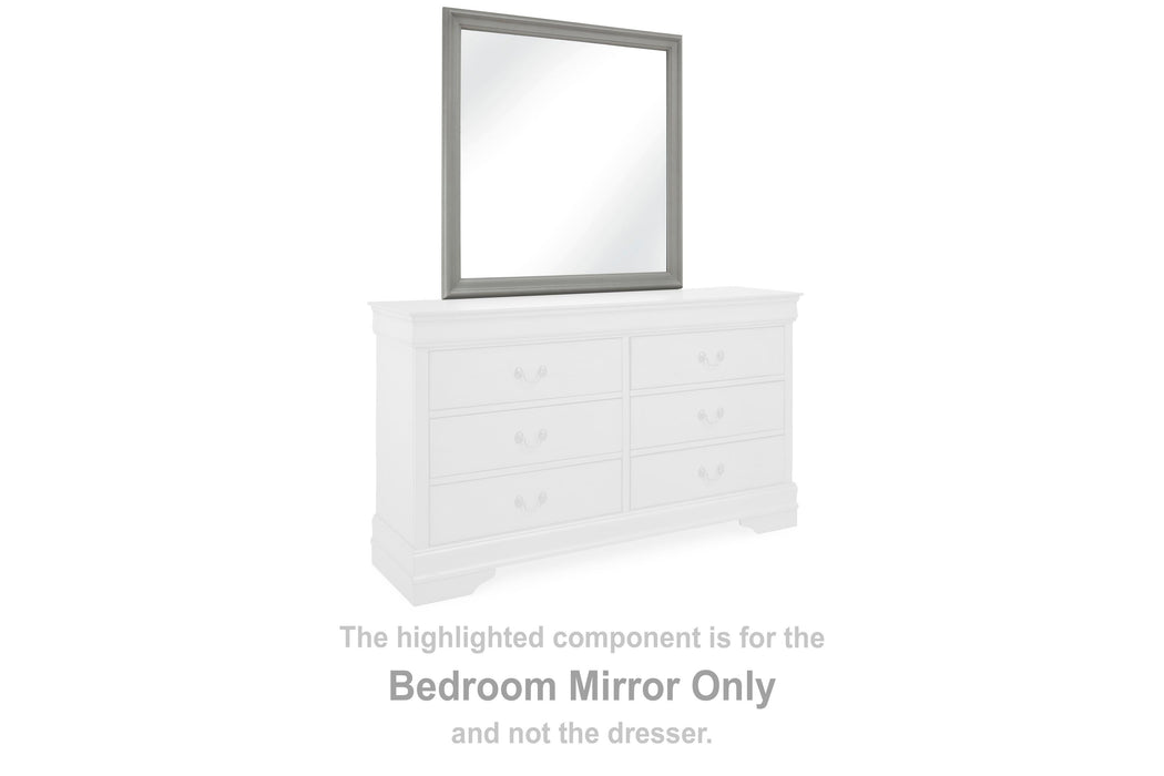 Kordasky Gray Bedroom Mirror
