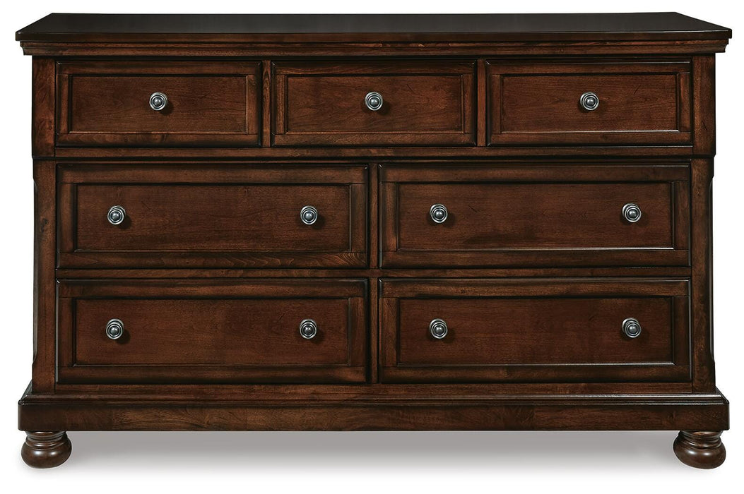 Porter Rustic Brown Bedroom Furniture Pieces