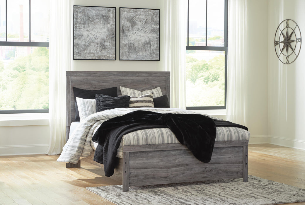 Bronyan Dark Gray Bronyan Queen Panel Bed