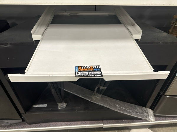 SEISSO Washer Dryer Stacking Kit, 23.5" Stacking Kit for Washing Machine & Dryer, Stainless Steel Laundry Stacking Kit with Fix Belt and Rubber Mats Fit for Front Load Washer and Dryer Combo