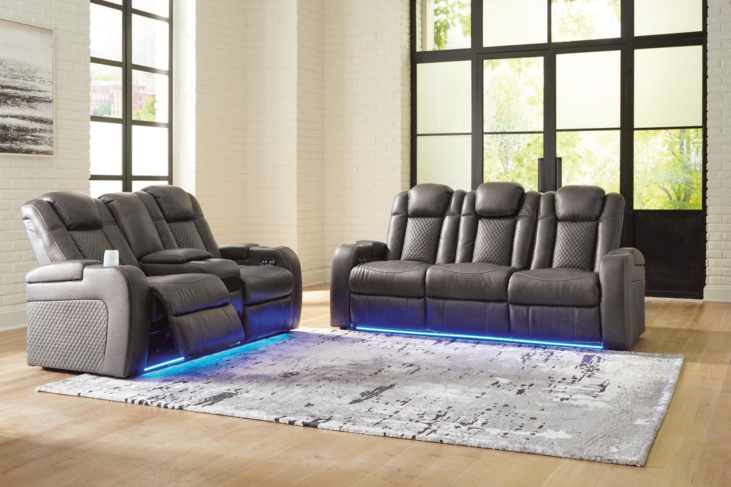 Fyne-Dyme Shadow Fyne-Dyme Sofa and Loveseat