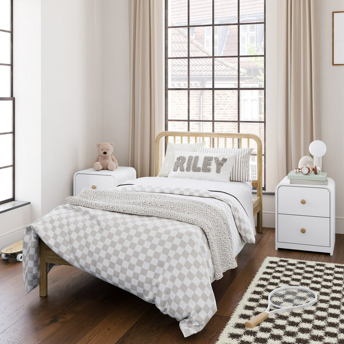 Storkcraft Next Porto Kids Twin Bed, Natural - open_box