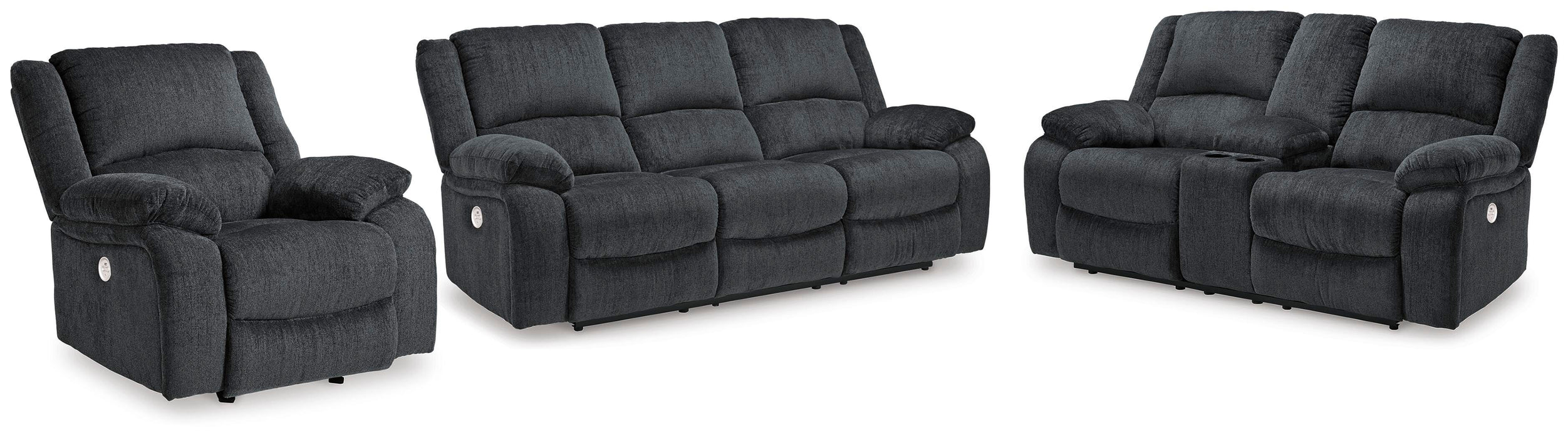 Draycoll Slate Draycoll Sofa, Loveseat and Recliner