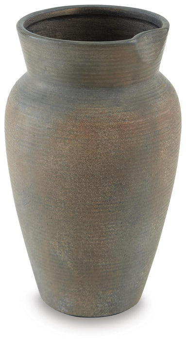 Brickmen Antique Gray Vase
