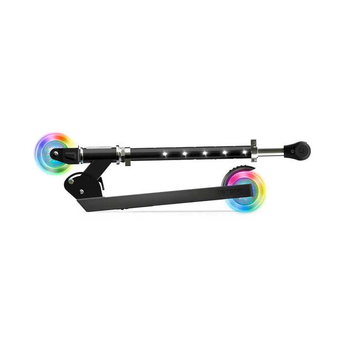 Jetson - Moonbeam Kids Light-Up Kick Scooter - Black - open_box