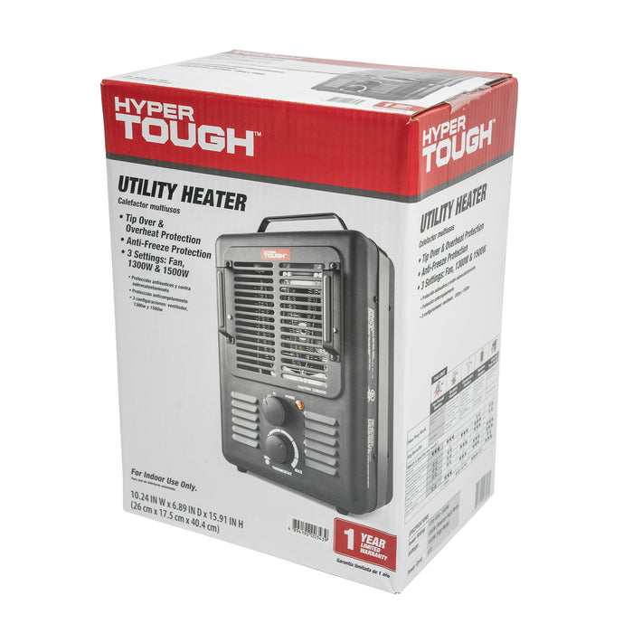 Hyper Tough New 1500W Milkhouse Utility Heater - new