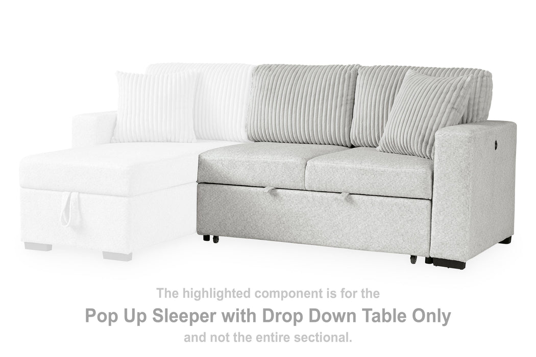 Poppleton Alloy Pop Up Sleeper w/Drop Down TBL