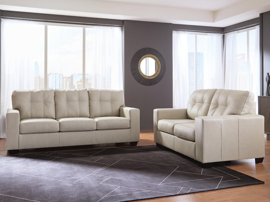 Santorine Bone Santorine Sofa and Loveseat