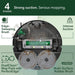 iRobot Roomba Plus 505 Combo Robot Vacuum & Mop with AutoWash Dock - Extending Spinning Mop Pads, Self-Empties, Pad Wash & Heated Drying, Self-cleaning, Recognizes & Avoids Obstacles, LiDAR Navigation | Extending pads, LiDAR navigation, pad washing and he