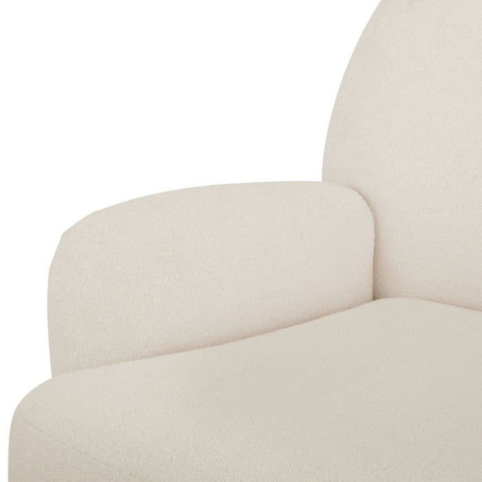Better Homes & Gardens Waylen Accent Chair, by Dave & Jenny Marrs, Cream Boucle - new