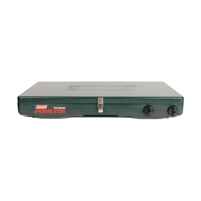 Coleman Brand, Matchlight 10,000 BTU 2-Burner Propane Stove, black - new