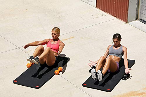 SPRI Hanging Exercise Mat, Fitness & Yoga Mat for Group Fitness Classes, Commercial Grade Quality with Reinforced Holes, 71 - new