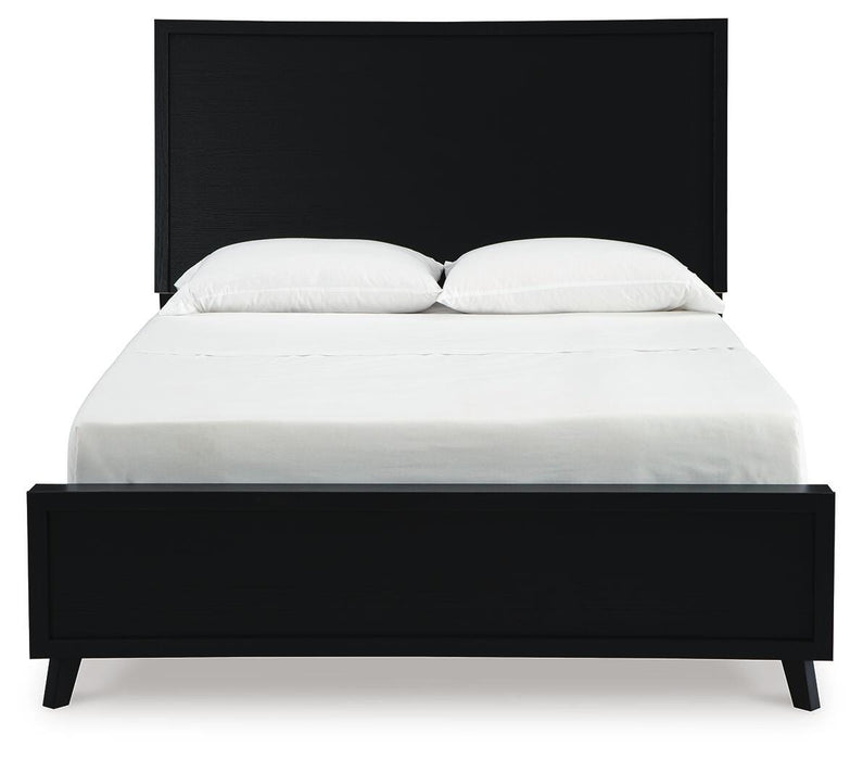 Danziar Black Danziar Queen Panel Bed