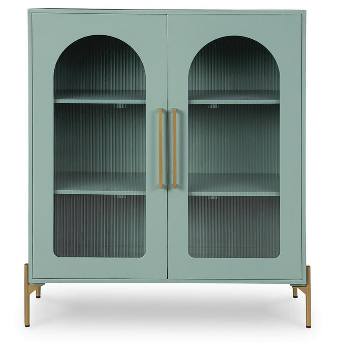 Adwen Light Green Accent Cabinet