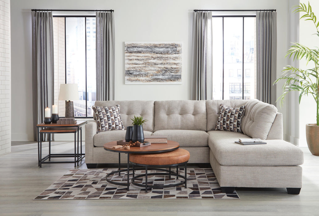 Mahoney Pebble Mahoney 2-Piece Sectional with Chaise