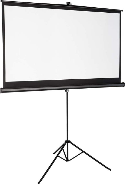 Projector Screen 75" Tripod - Black/White - display_model