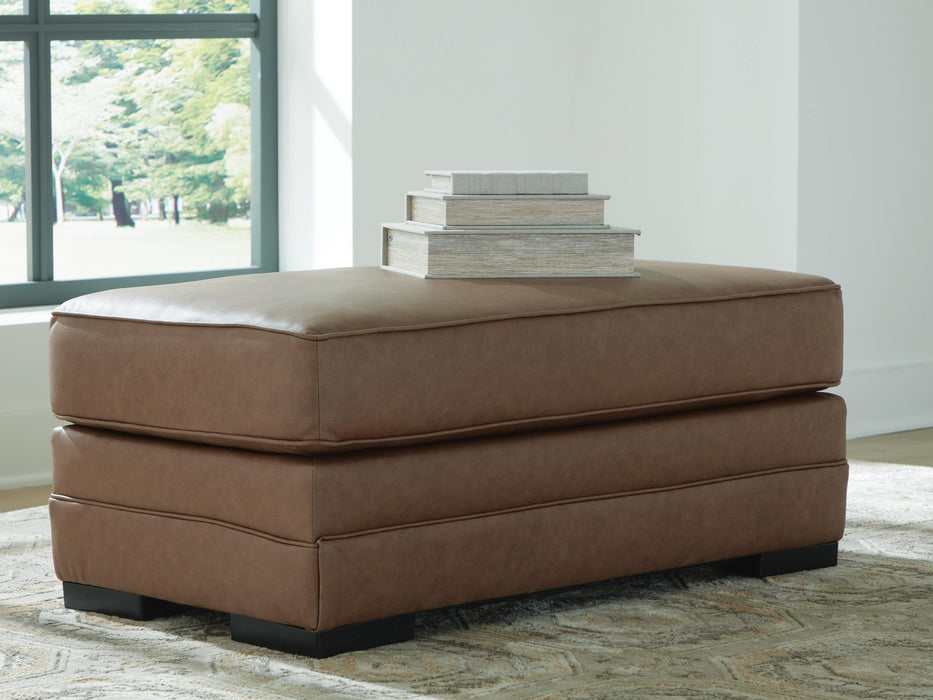 VillaCourt Caramel Ottoman