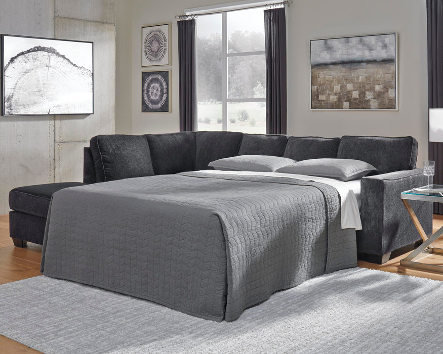 Altari Slate Altari 2-Piece Sleeper Sectional with Chaise