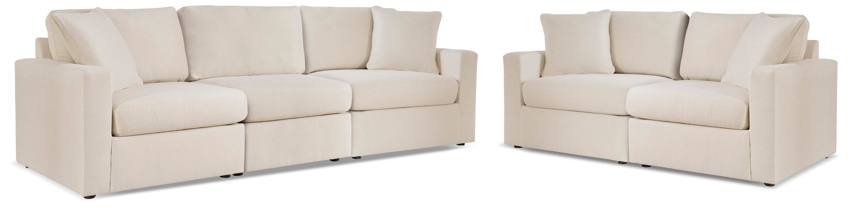 Modmax Oyster Modmax Sofa and Loveseat