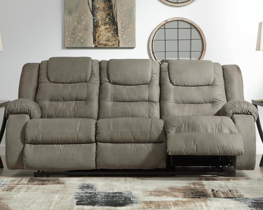 McCade Cobblestone Reclining Sofa