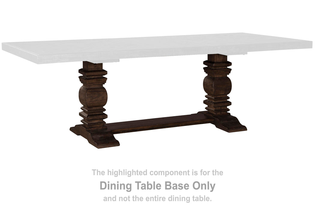 Hillcott Dark Brown Dining Collection