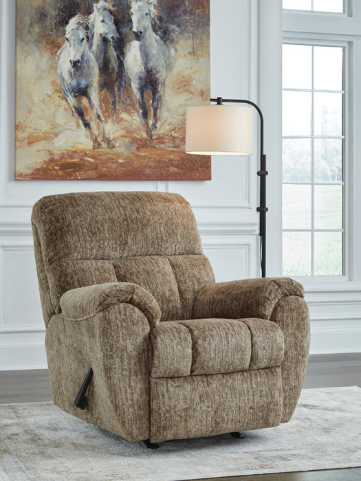 Rampant Taupe Rocker Recliner
