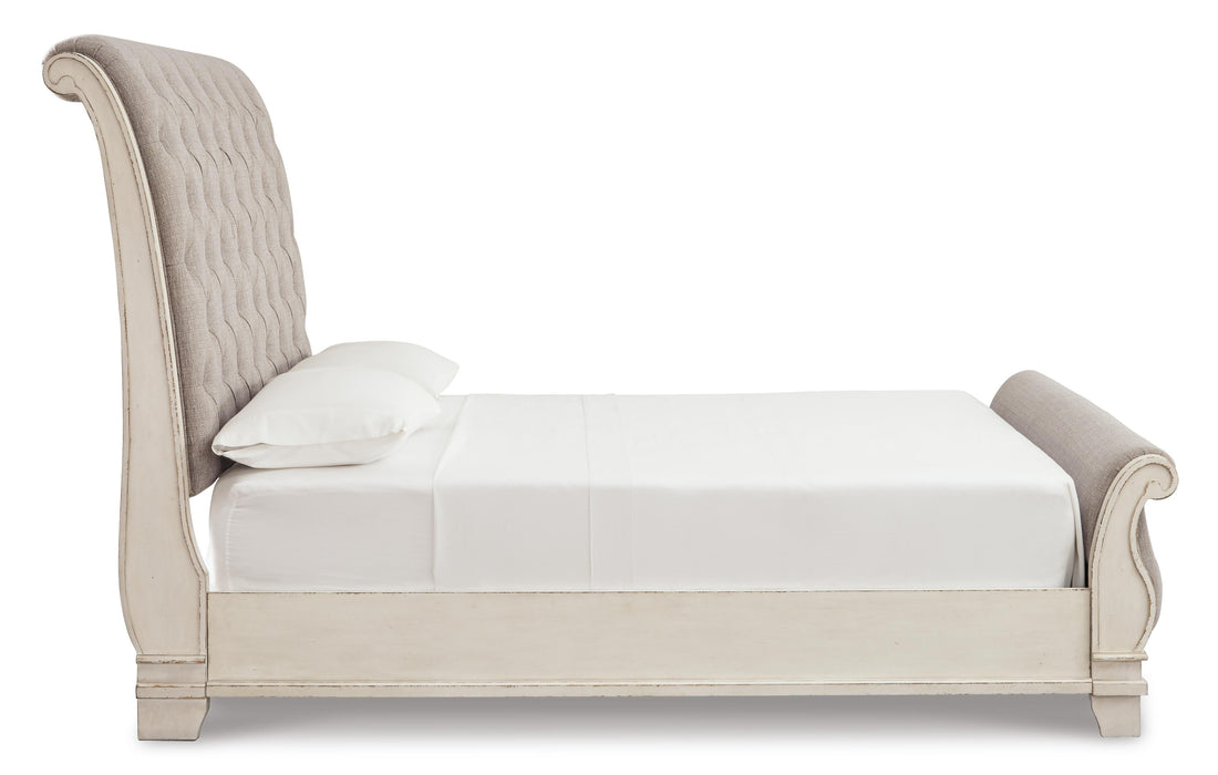 Realyn Chipped White Bedroom Furniture Pieces