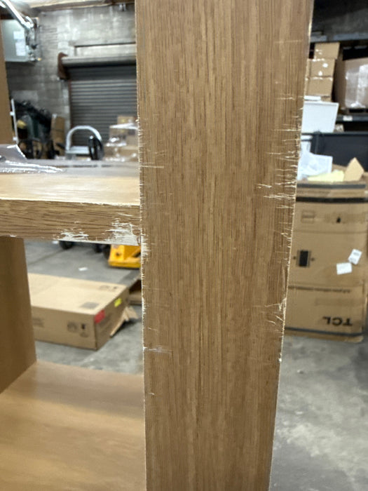 Better Homes & Gardens 8 Cube Storage Organizer, Light Honey - new