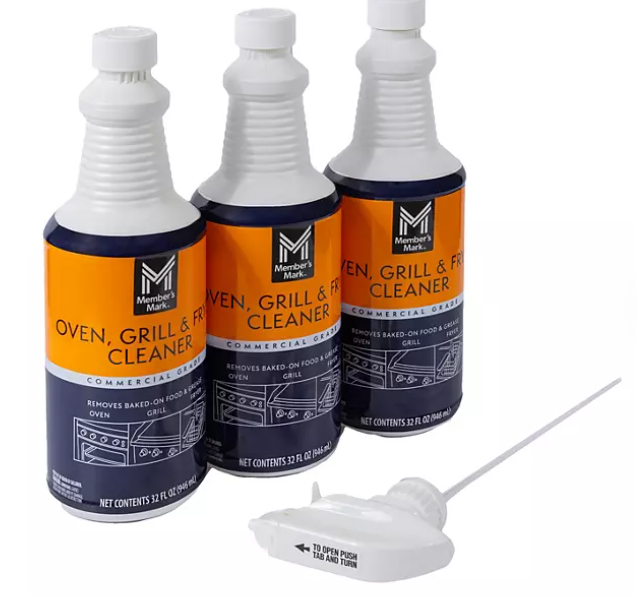 Member's Mark Commercial Oven, Grill and Fryer Cleaner, 32 oz - open_box