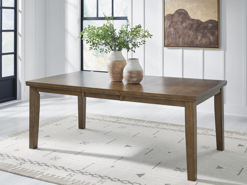 Broxtyn Light Brown Dining Room Butterfly EXT TBL