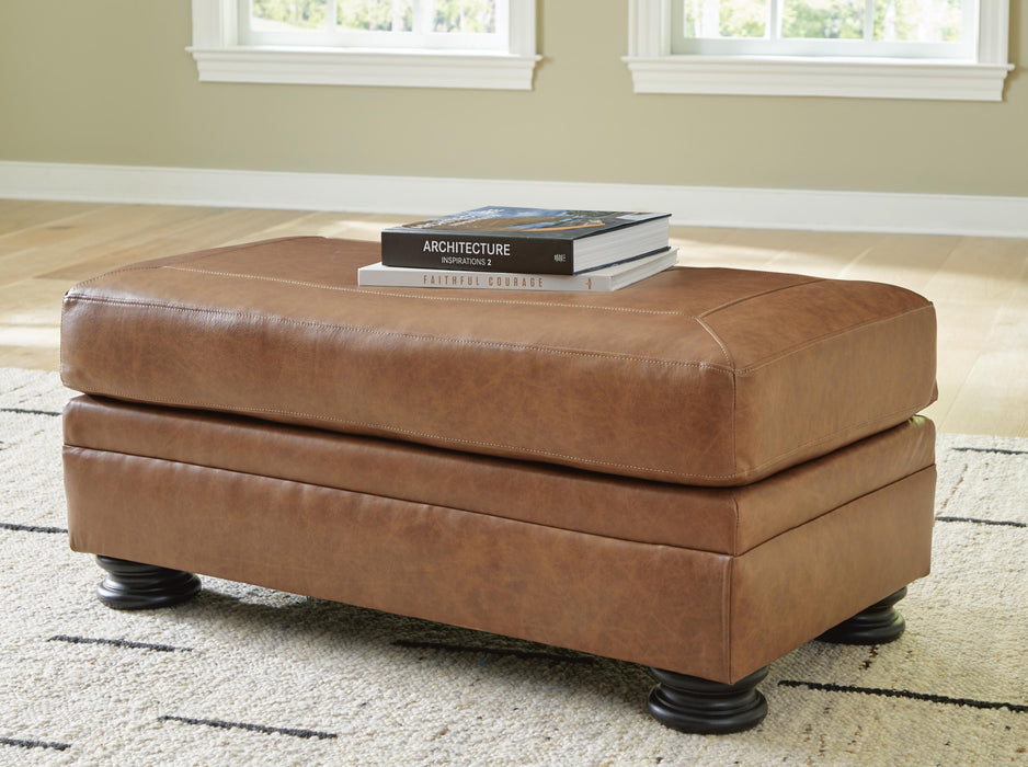 Carianna Caramel Ottoman