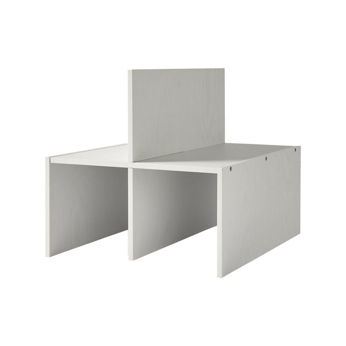 Better Homes & Gardens Quad Shelf Insert for Cube Organizers, White Texture - new