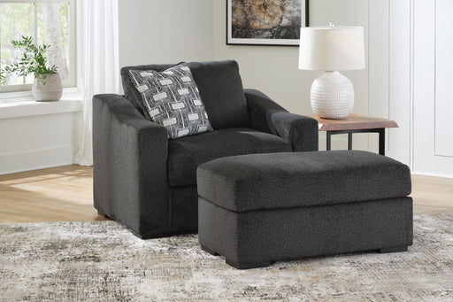 Wryenlynn Onyx Wryenlynn Chair and Ottoman