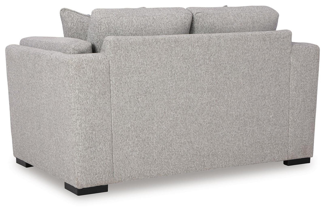 Evansley Pewter Evansley Loveseat