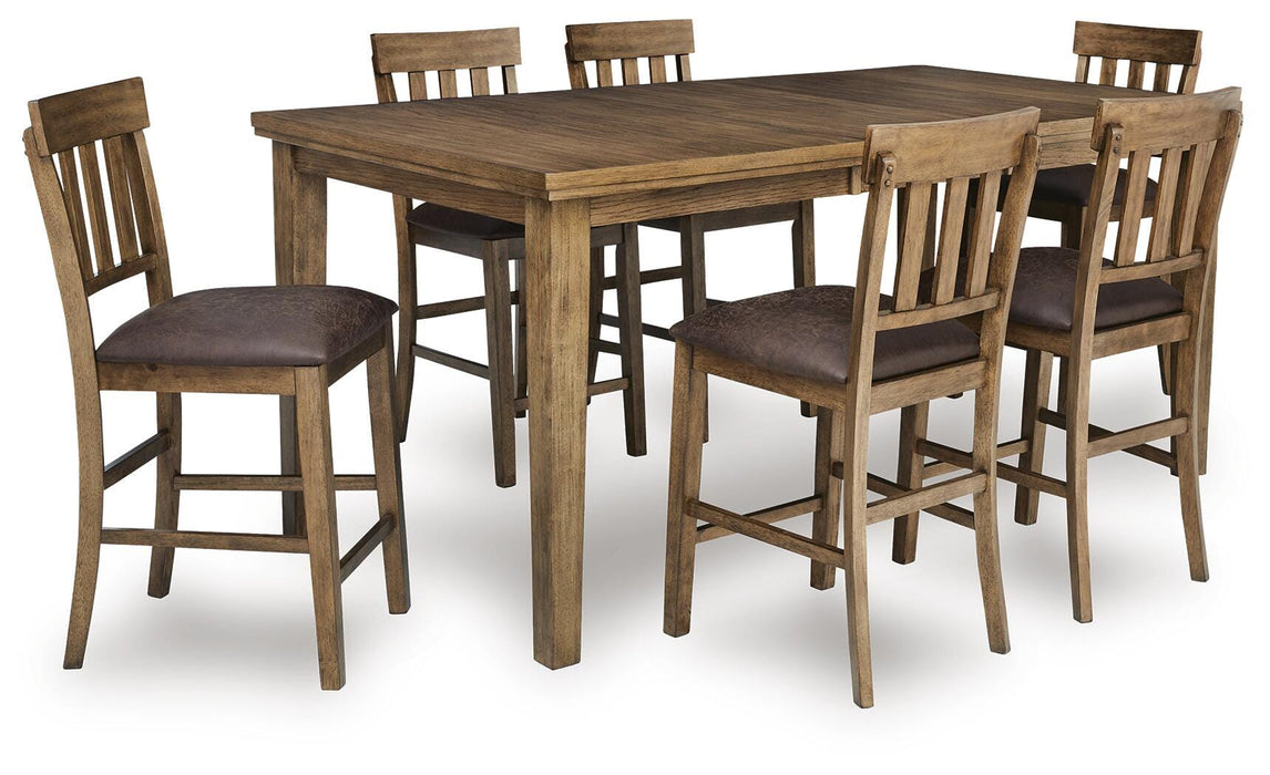 Broxtyn Light Brown Dining Collection