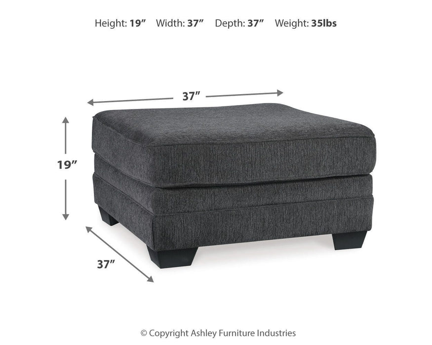 Oversized Accent Ottoman