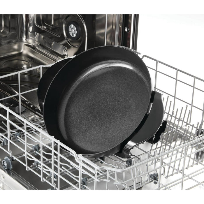 Mainstays 12" Round Ceramic Skillet, Black,Nonstick, 1200W, Removable Temp Control, Dishwasher Safe - new