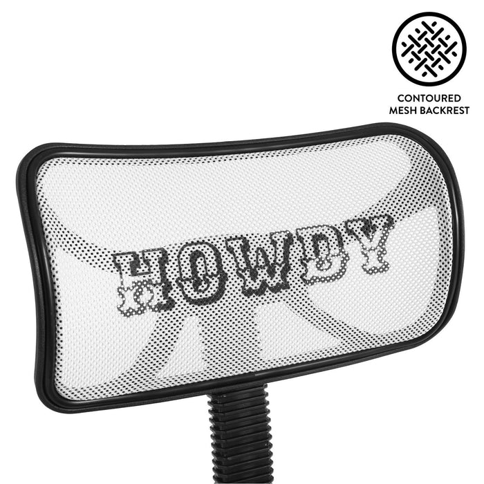 Urban Shop Swivel Mesh Desk Chair, Howdy - new