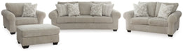 Discota Sisal Discota Sofa, Loveseat, Chair and Ottoman