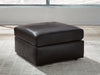 Signature Design Black Oversized Accent Ottoman