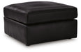 Signature Design Black Oversized Accent Ottoman