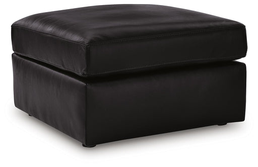 Signature Design Black Oversized Accent Ottoman