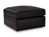 Signature Design Black Oversized Accent Ottoman