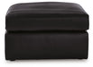 Signature Design Black Oversized Accent Ottoman