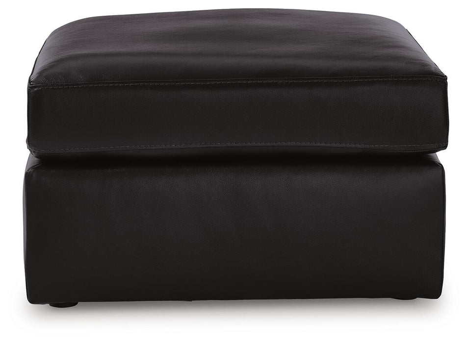 Signature Design Black Oversized Accent Ottoman