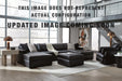 Signature Design Black Oversized Accent Ottoman