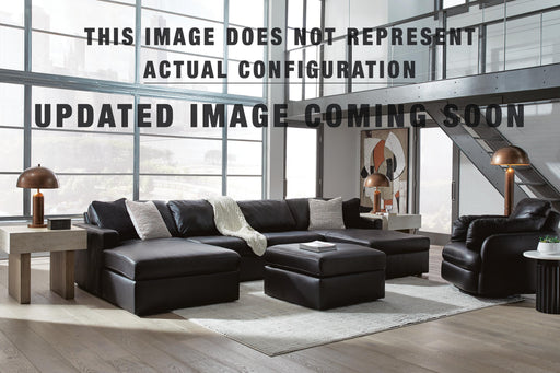 Signature Design Black 5-Piece Sectional with Chaise